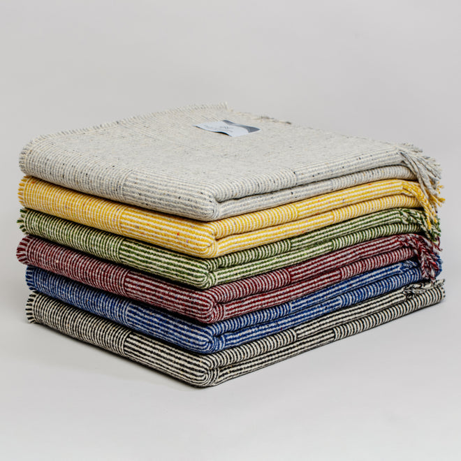 Basket weave throws