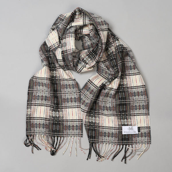 Grey Diamond Scarf