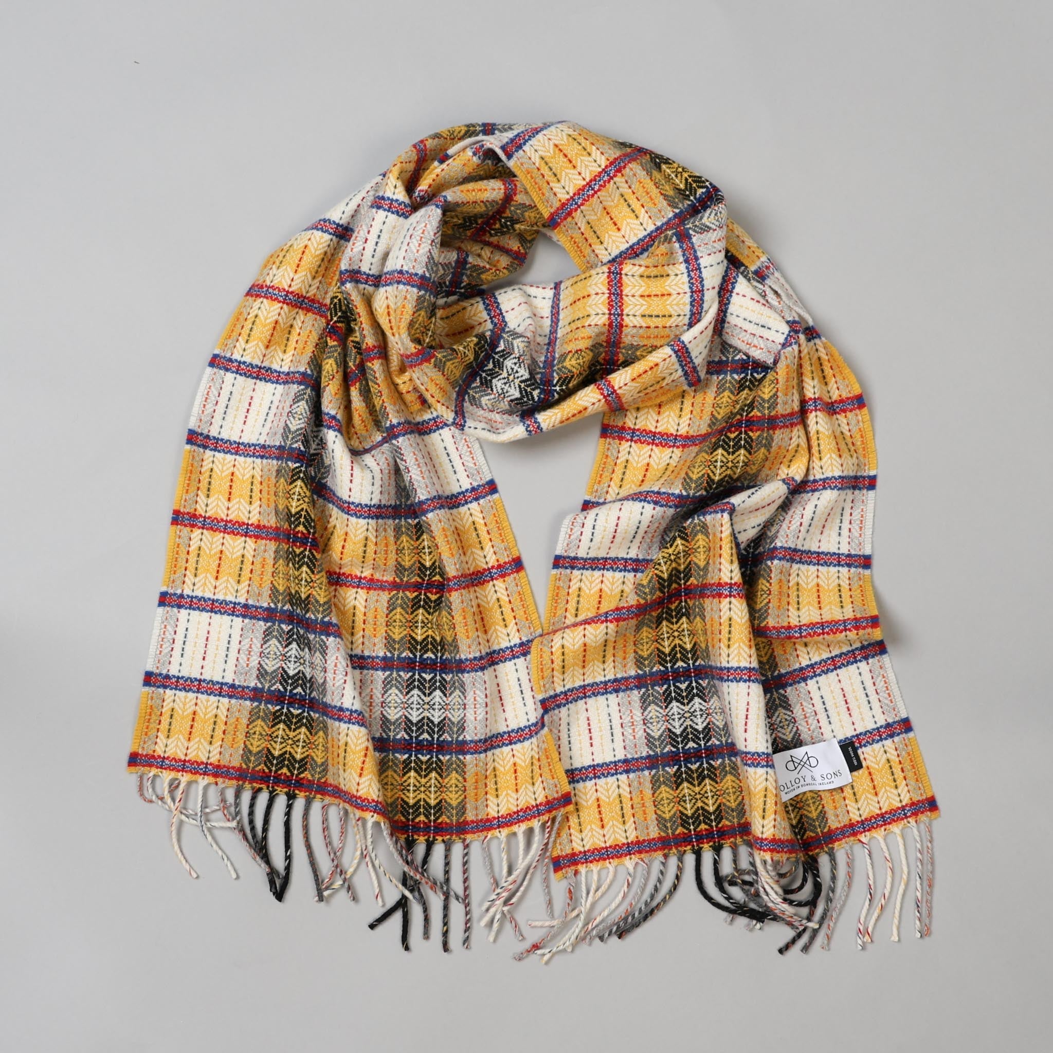 Yellow Diamond Scarf