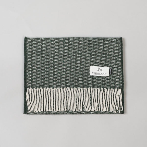 Green Donegal Cashmere Scarf