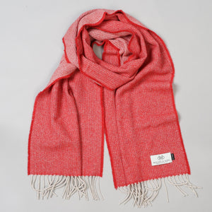 Red Donegal Cashmere Scarf