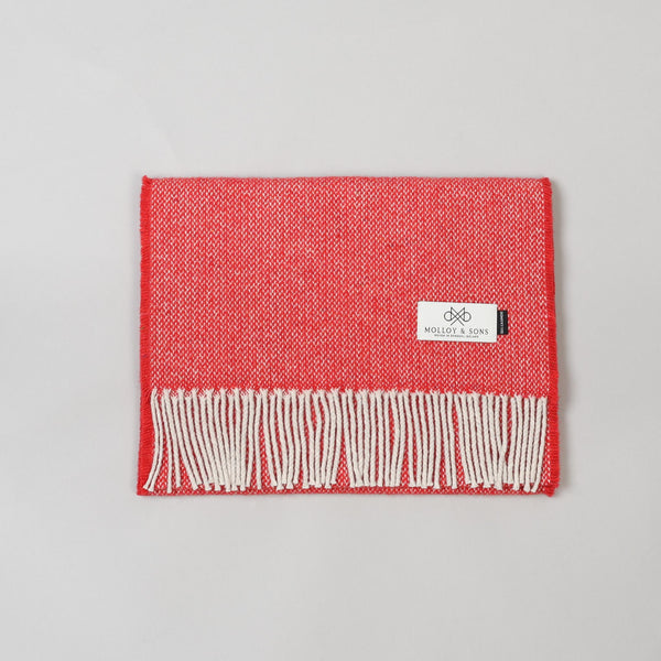 Red Donegal Cashmere Scarf