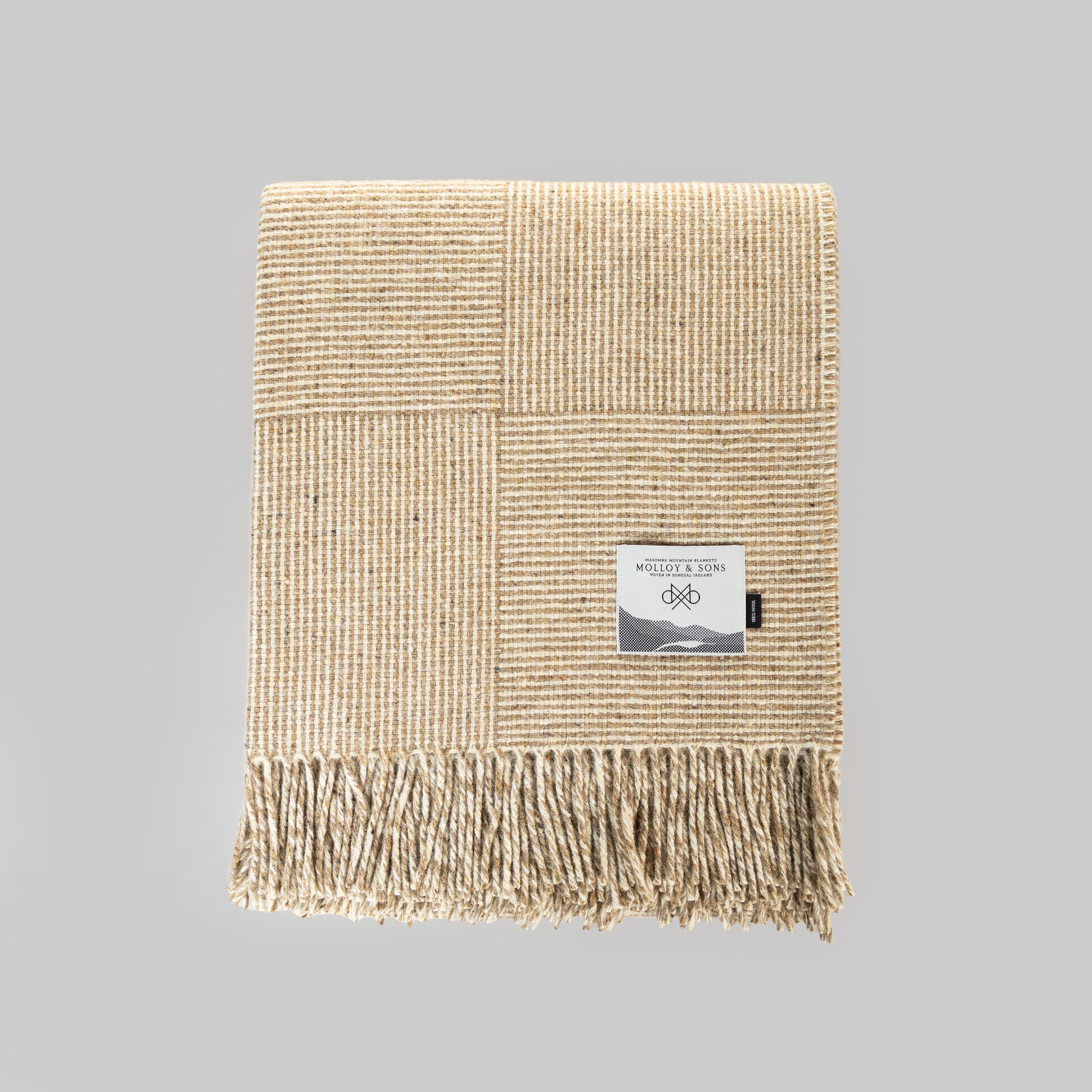 Molloy & Sons Basket Weave Throw - Thumbnail 4